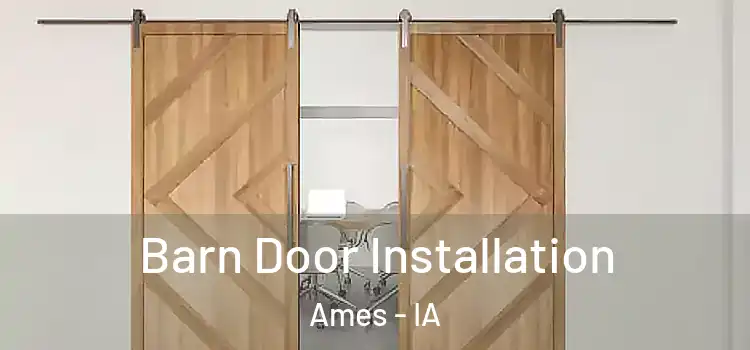 Barn Door Installation Ames - IA