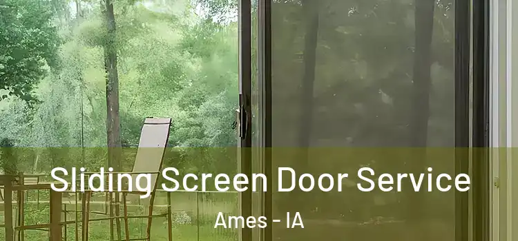 Sliding Screen Door Service Ames - IA