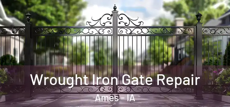 Wrought Iron Gate Repair Ames - IA